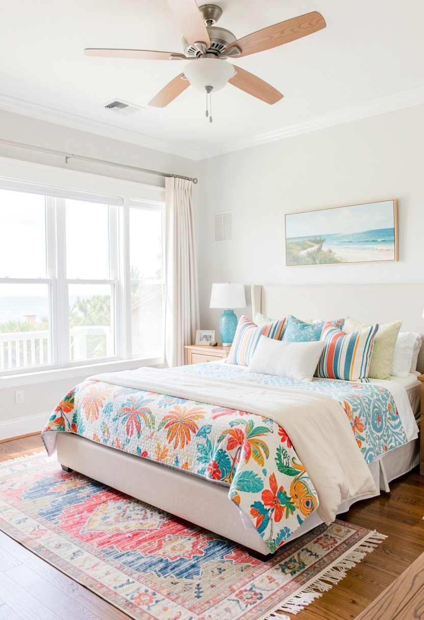 Use Striped Throw Pillows