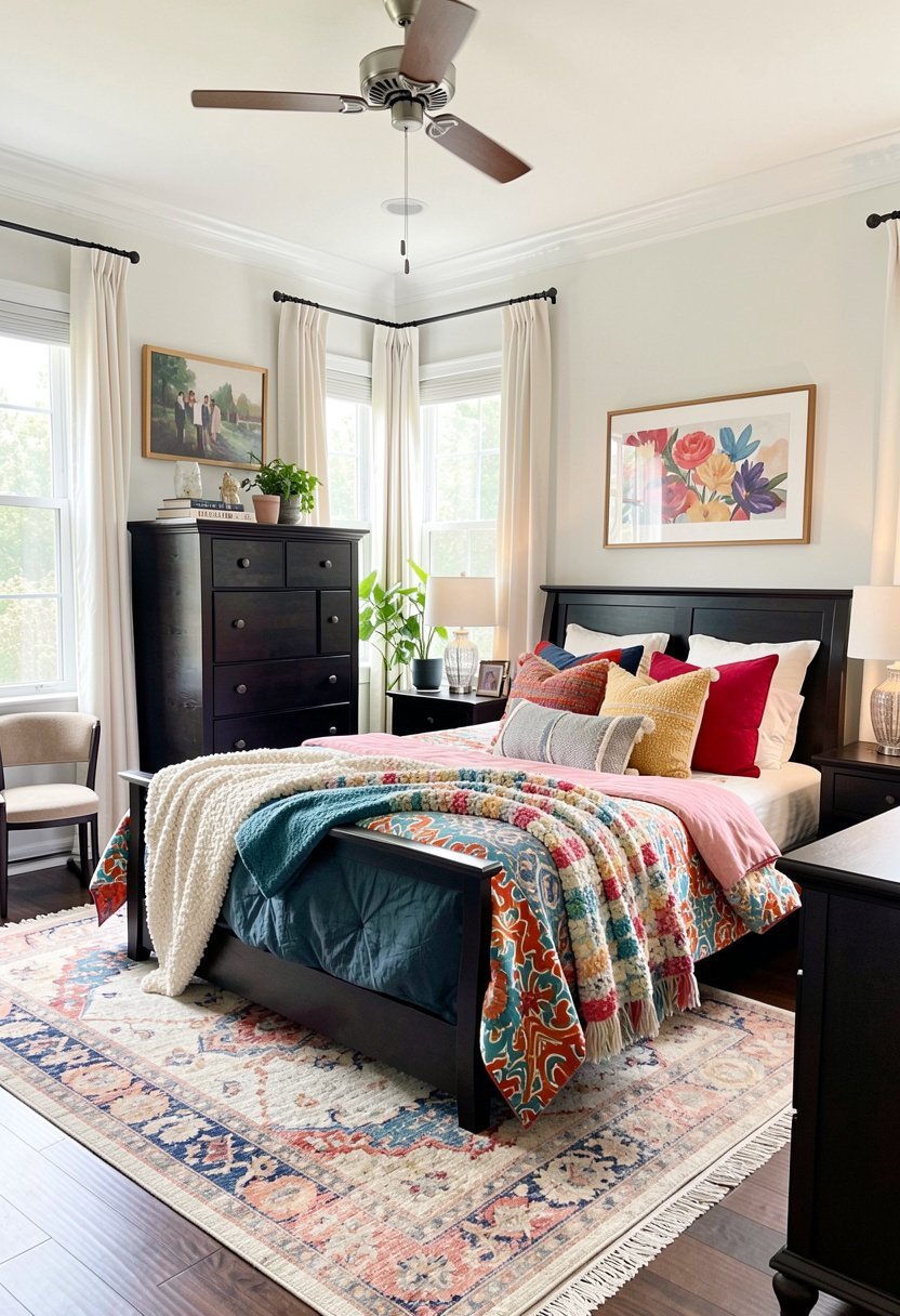 Use Textured Throw Pillows