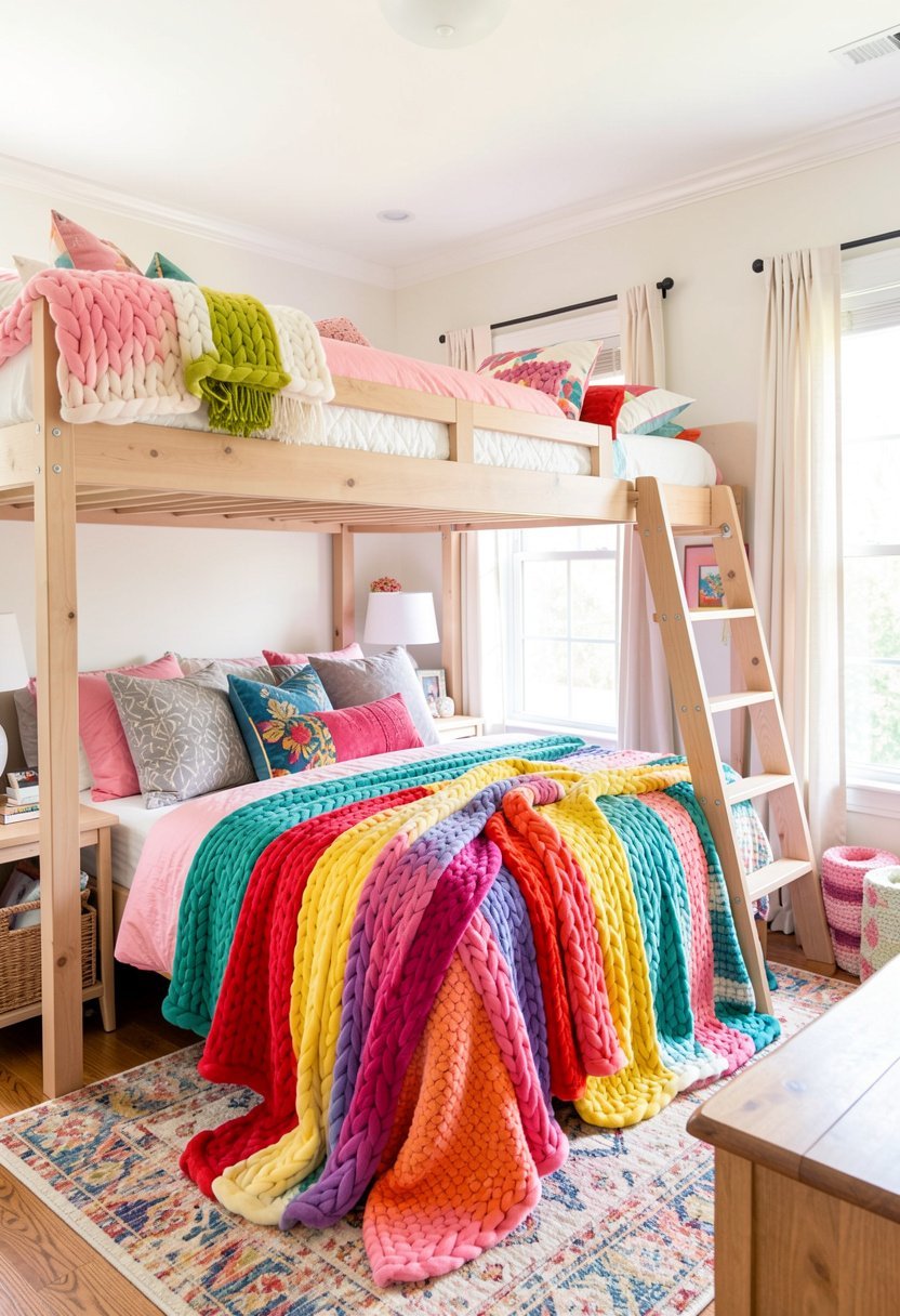 Use Thick Plush Blankets