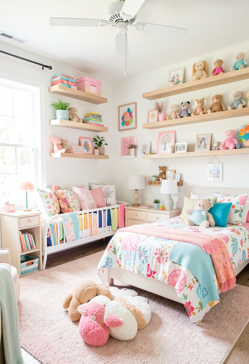 Use Vertical Wall Shelves