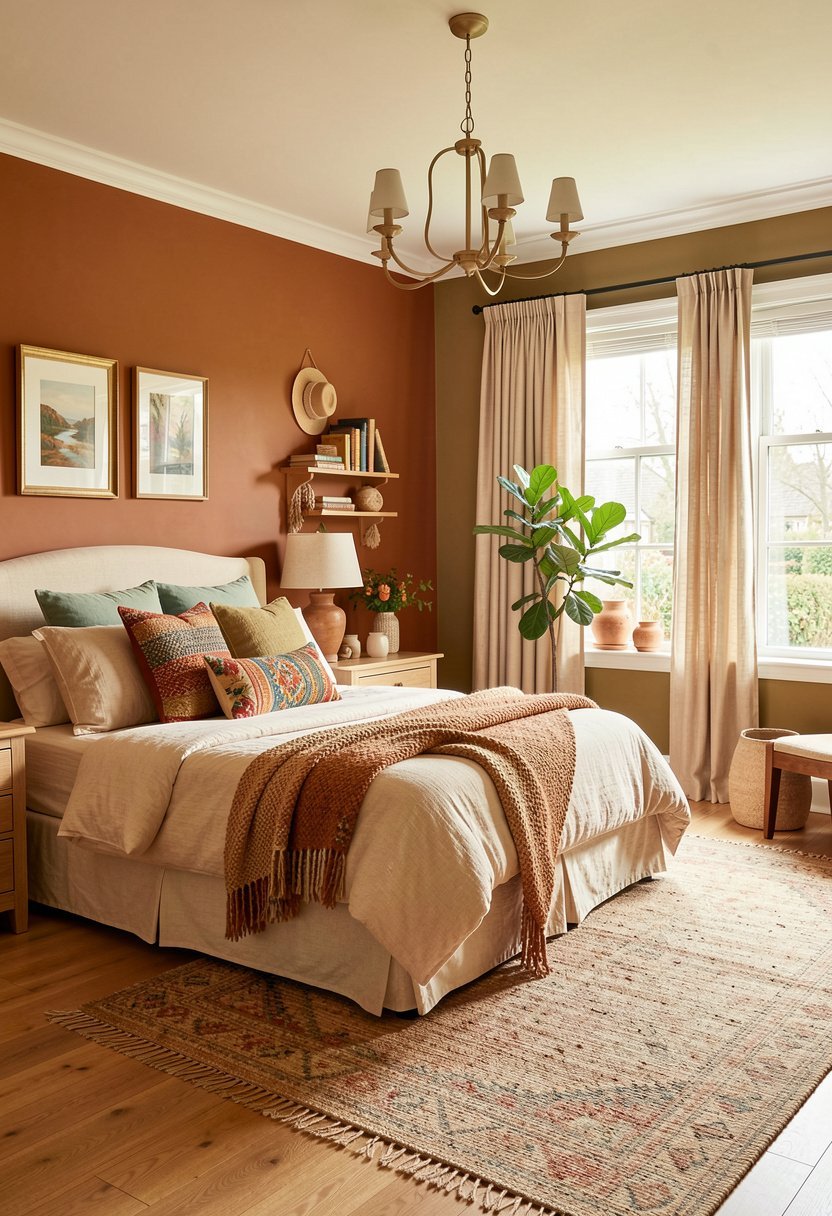 Use Warm Earthy Paint Colors