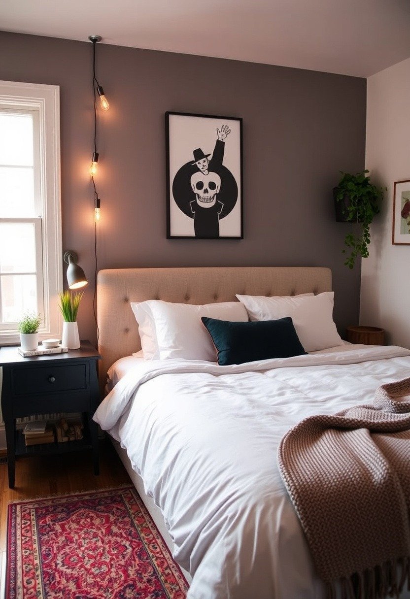 Use Warm Edison Bulb Lighting
