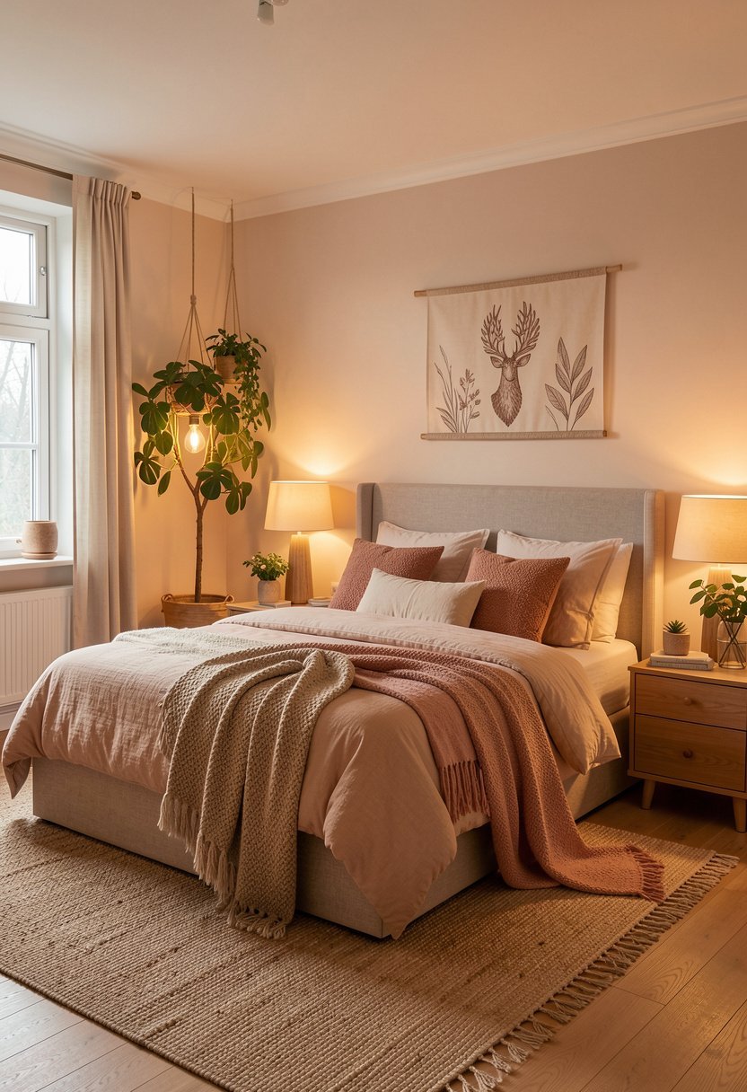 Use Warm Lighting Instead of Harsh Bulbs