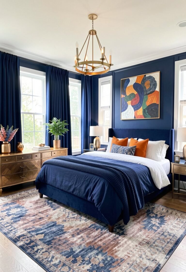 Use Warm Metallic Accents