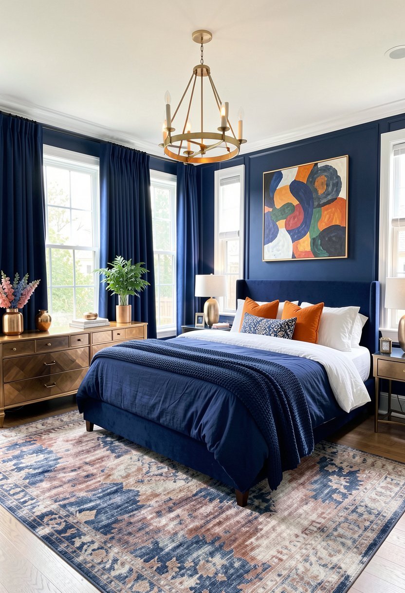 Use Warm Metallic Accents