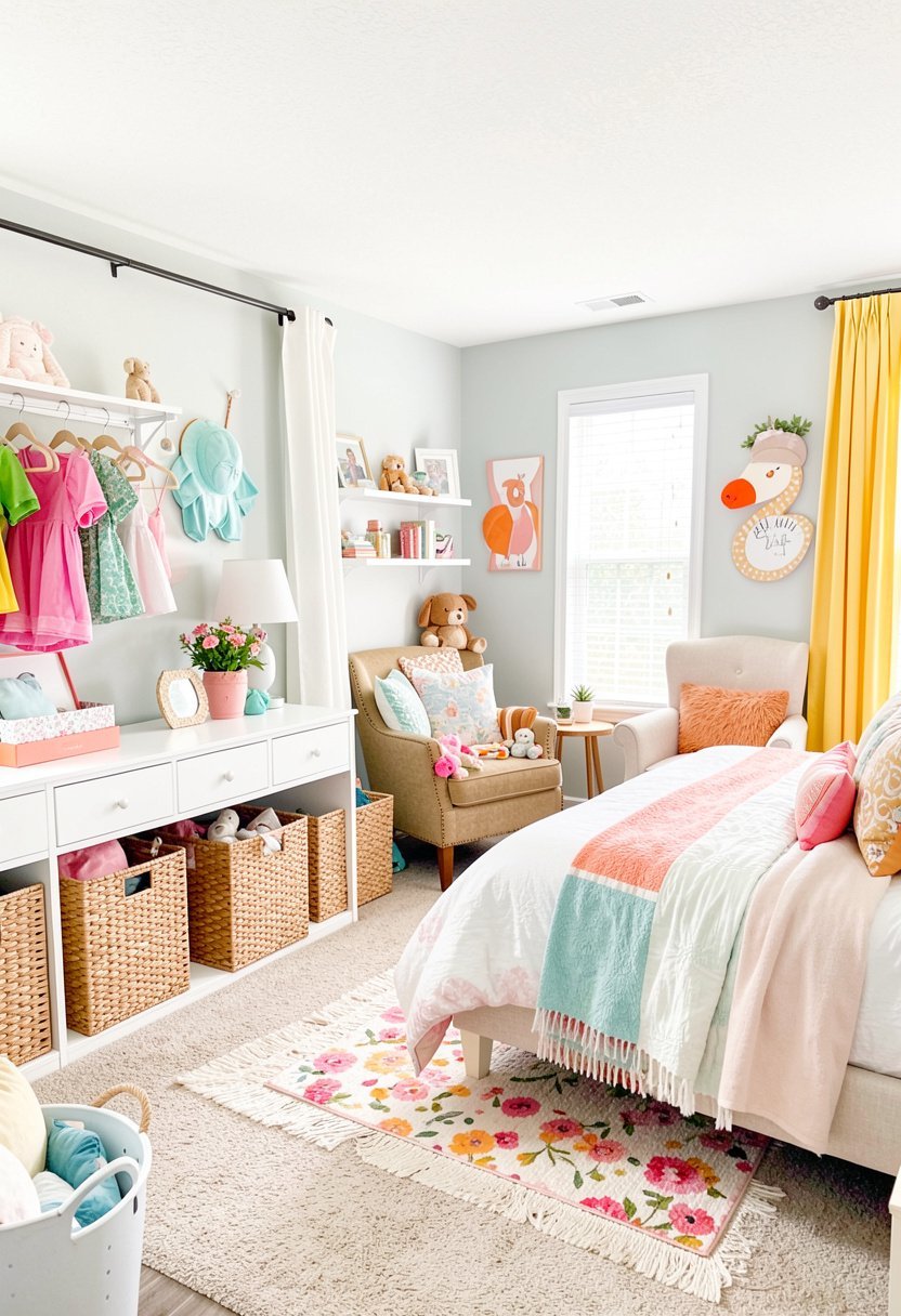 Use Woven Storage Baskets