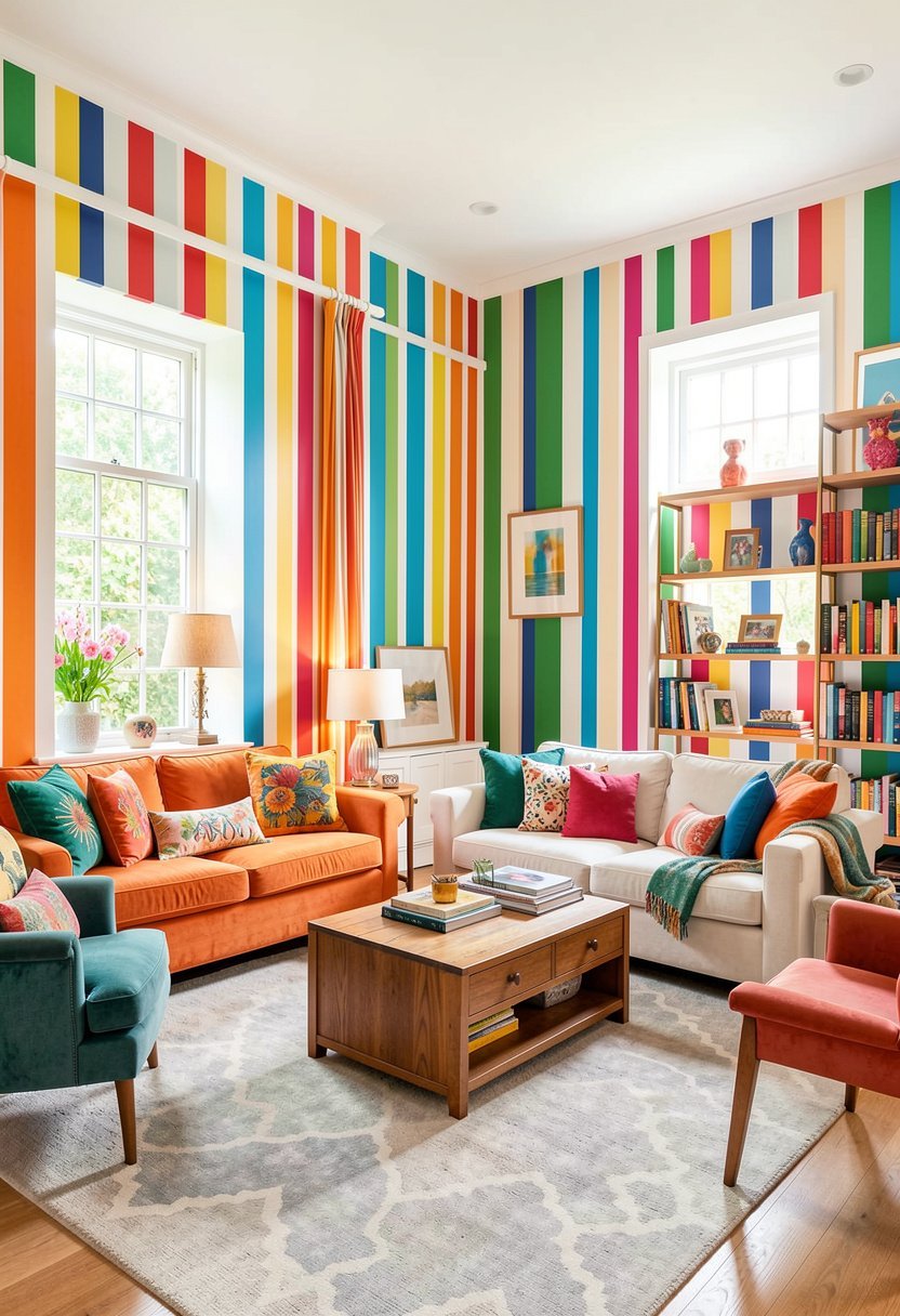 Vertical Stripes Add Height