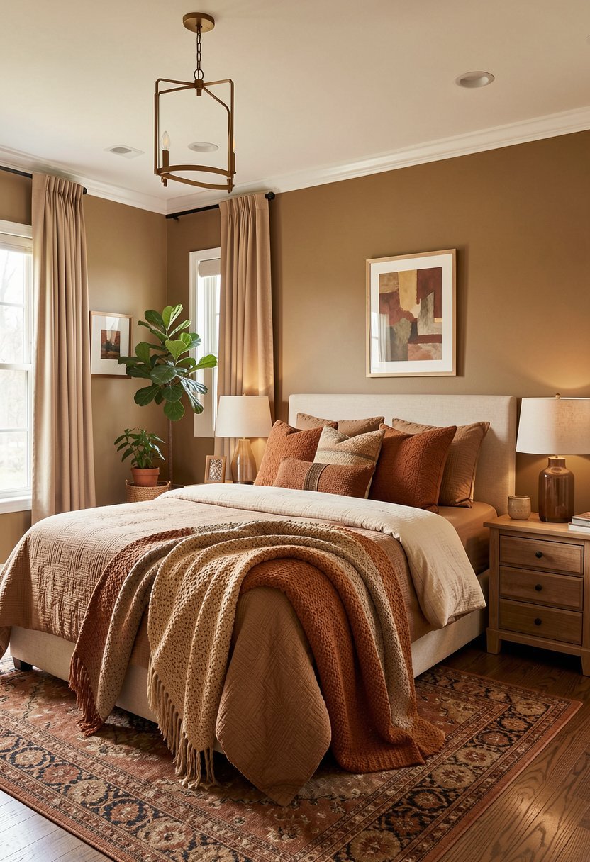 Warm Earth Tones for a Cozy Feel
