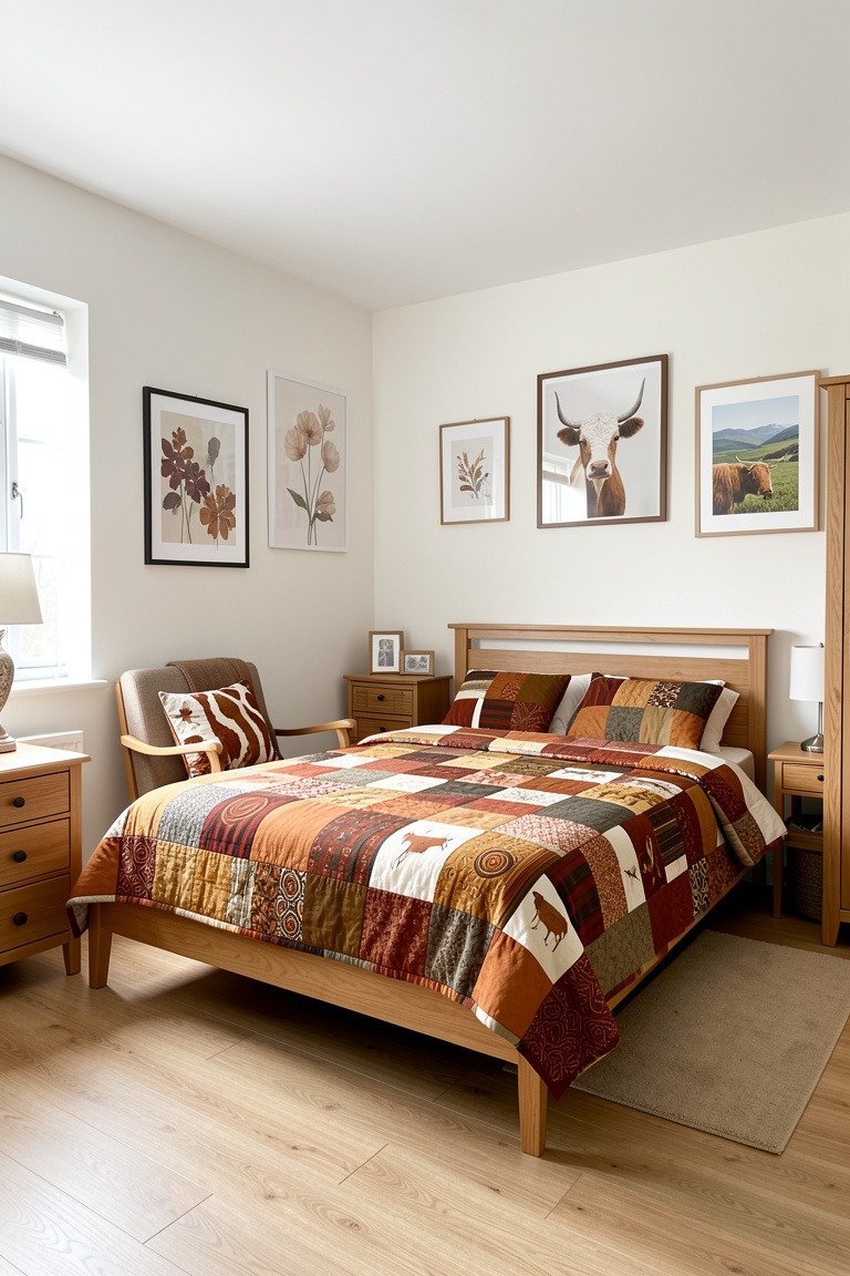 Warm Earth Tones for Bedding