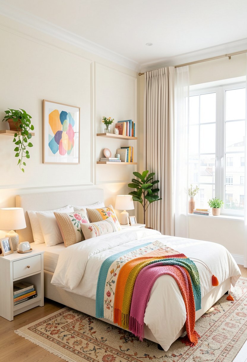 White and Cream Walls Work