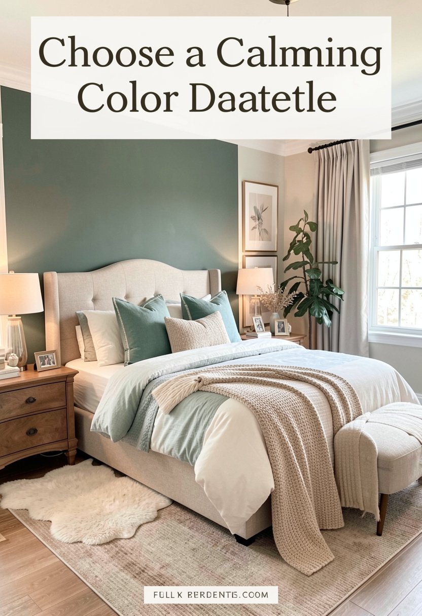 Choose a Calming Color Palette