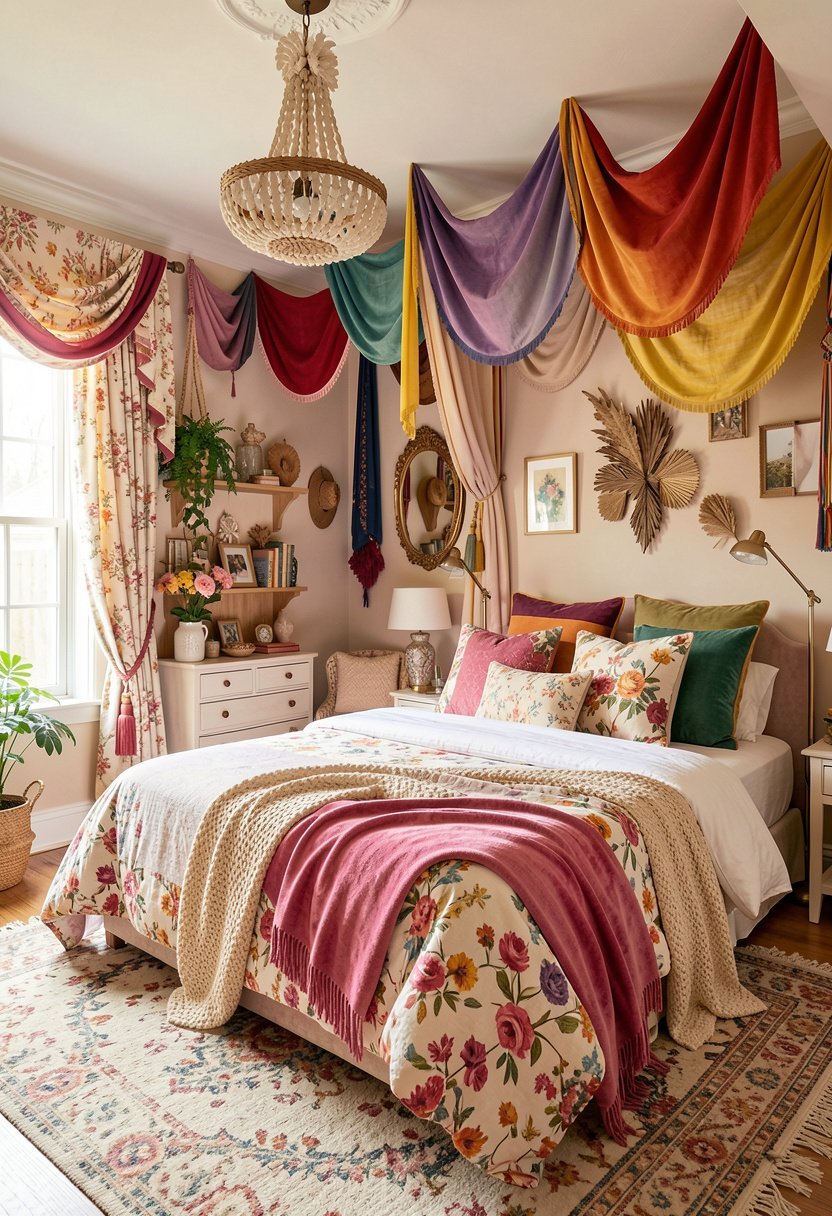 Hang Fabric From the Walls