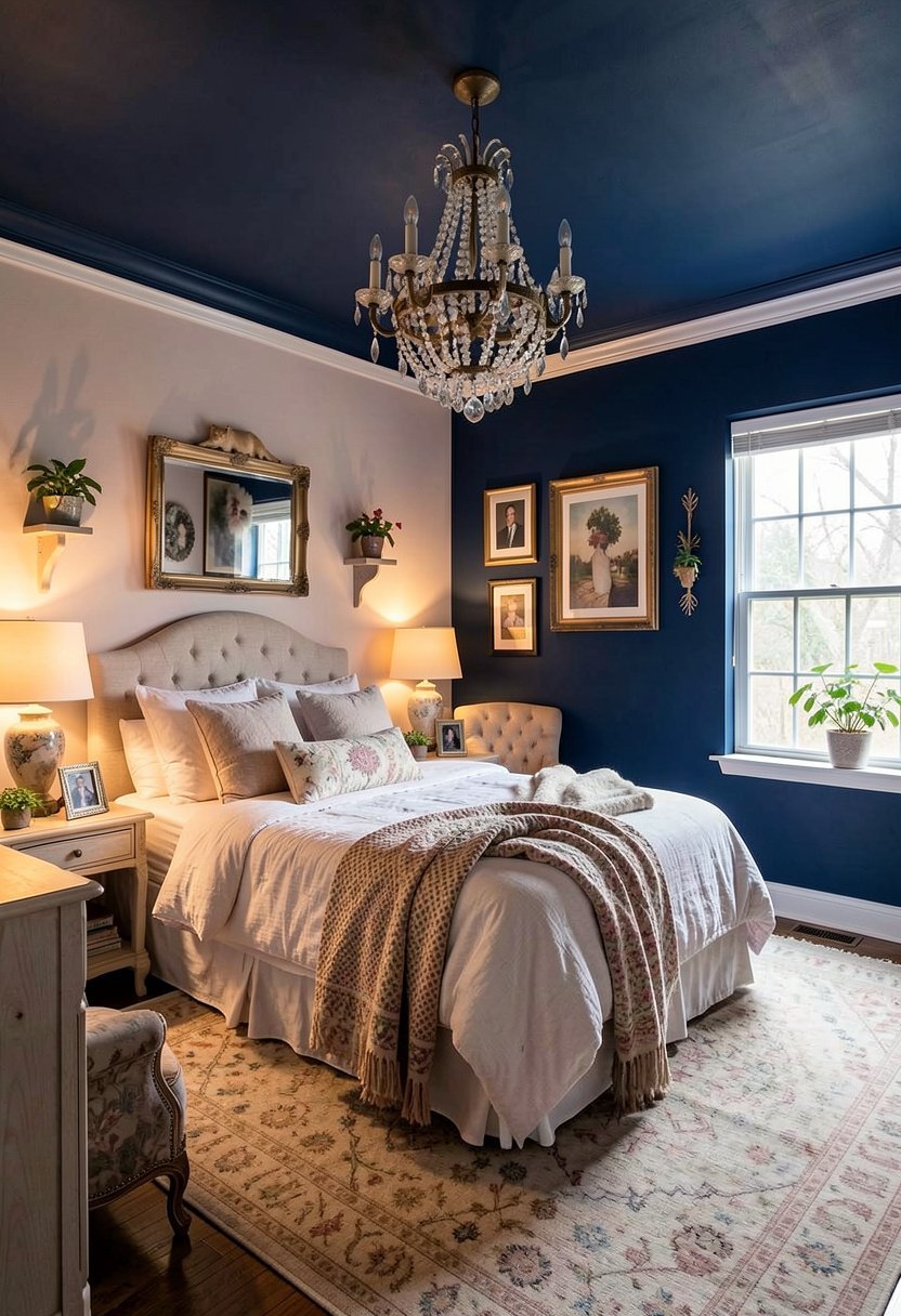 Paint the Ceiling a Deep Color