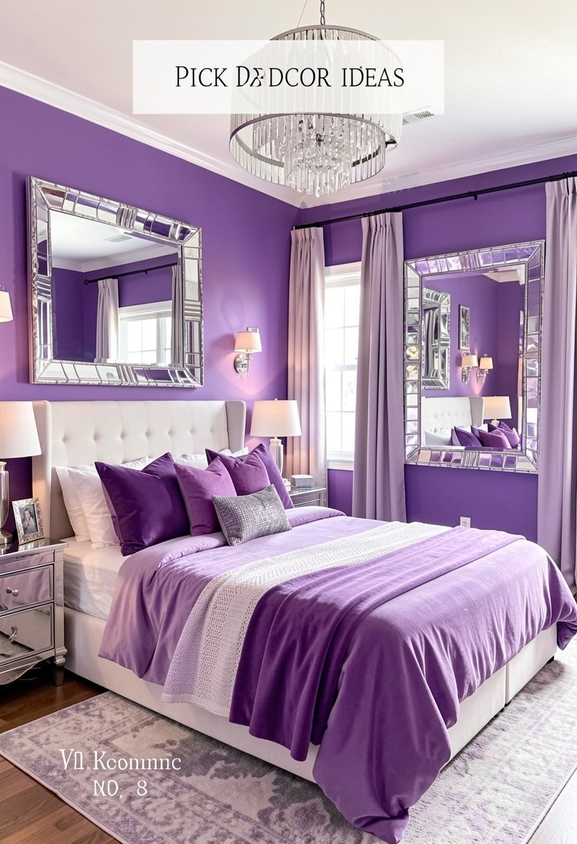 Pick Metallic Silver Mirrors