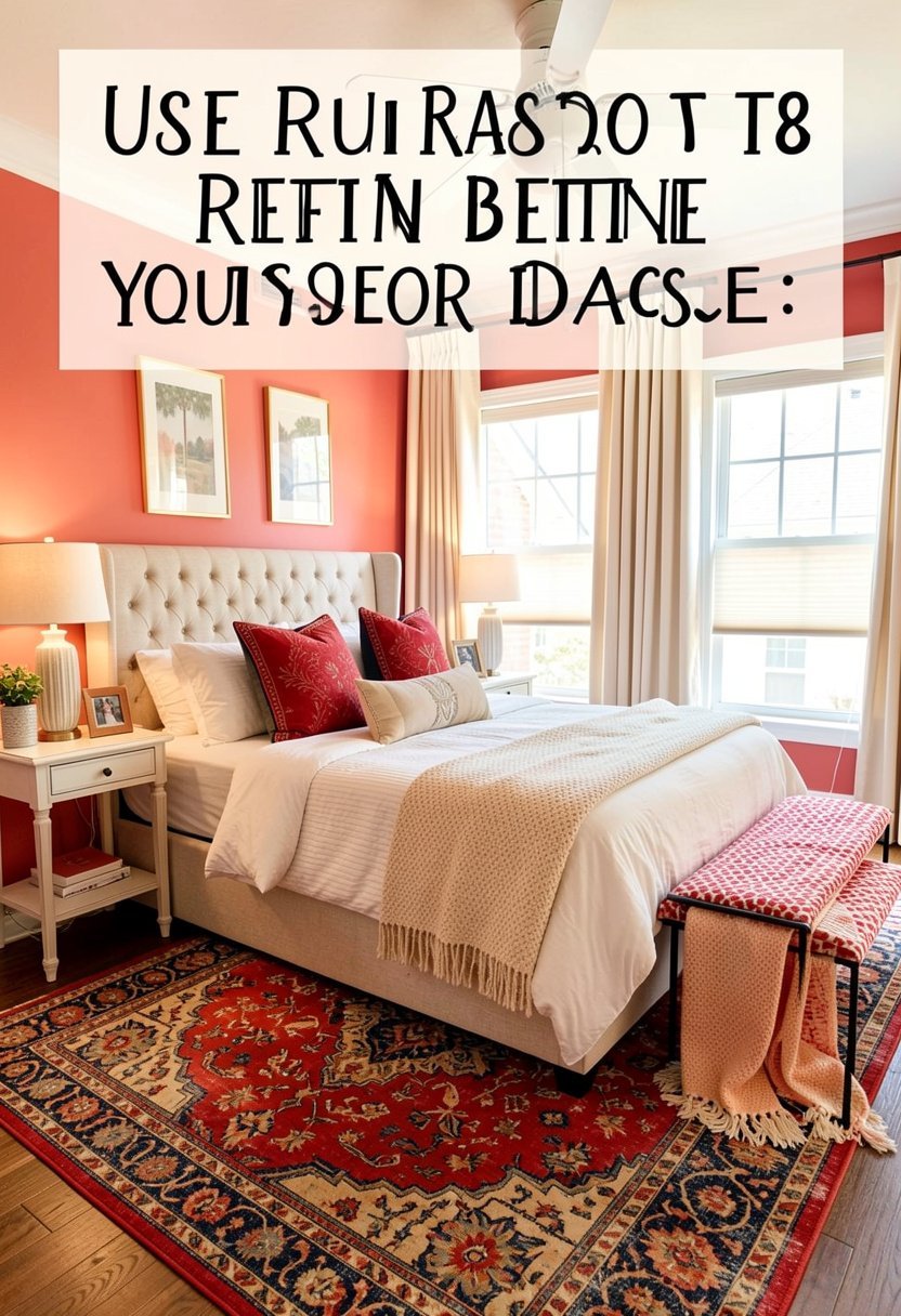 Use Rugs to Define Your Space